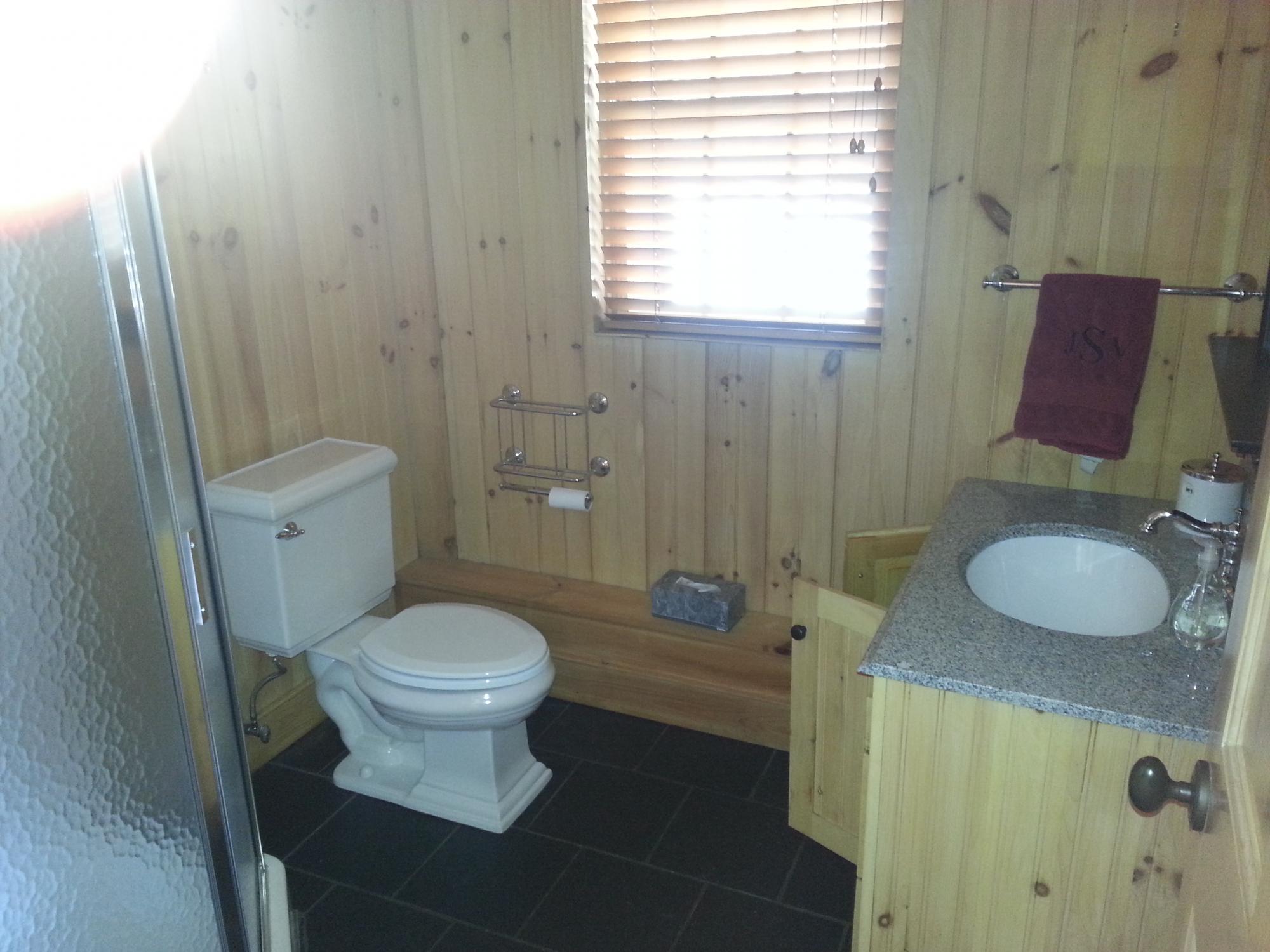 Bathroom with Shower